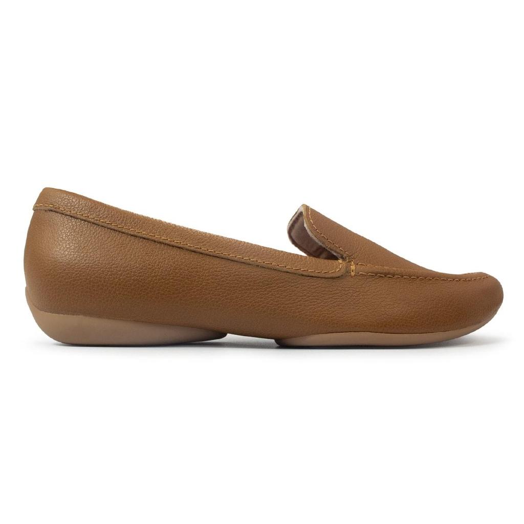 Mocassim Usaflex Couro Casual AJ2201