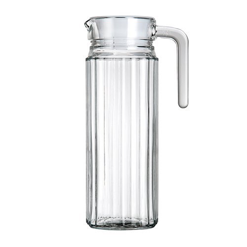 Jarra Vidro Transparente 1 Litro Frio Bebida Pote Caneca Resistente