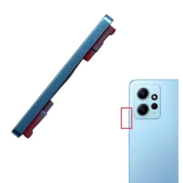 Detalhes do Botão Externo Botão Volume Para Redmi Note 12s