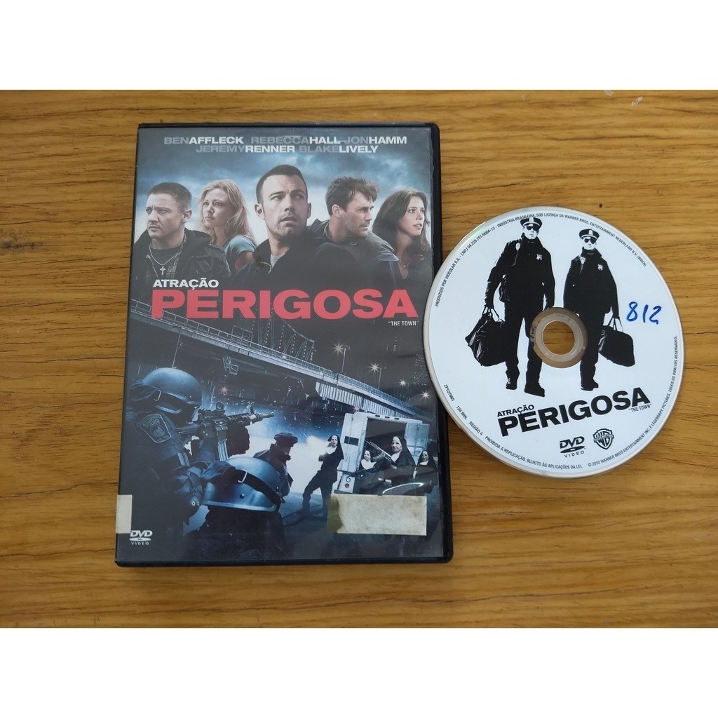 DVD ATRAÇÃO PERIGOSA - ORIGINAL