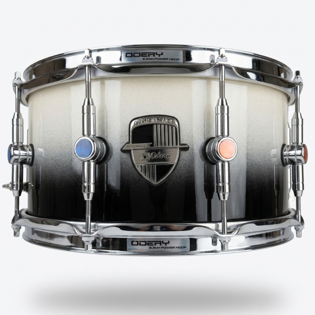Caixa De Bateria Odery Custom Corinthians De 14x6,5 Em Teca