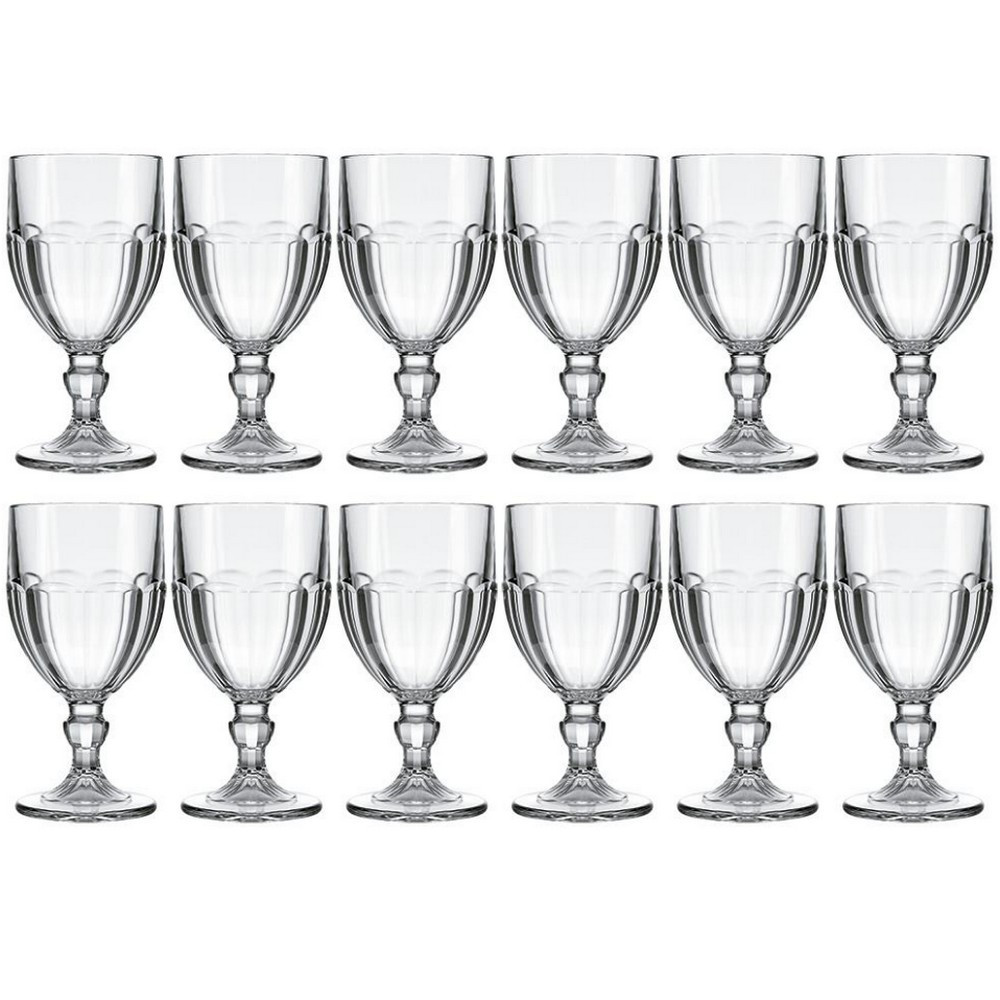 Conjunto de Taças para Água Bristol 340 ml 12 Peças Nadir