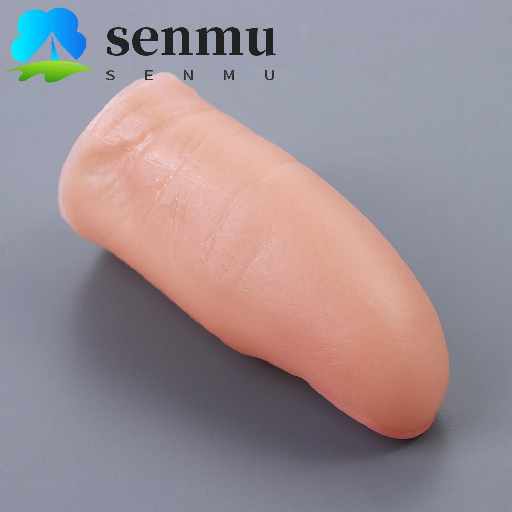 SENMU Dedo Truque Adereços Falso Polegar Ponta De Mágica Rua Close-Up Truques