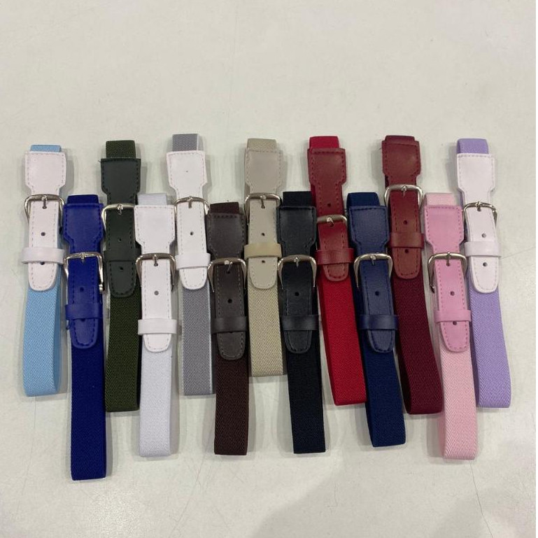 Cintos de Elástico Infantil 3 Peças Kit- Várias Cores Em Promoção Social Casamento Batizado