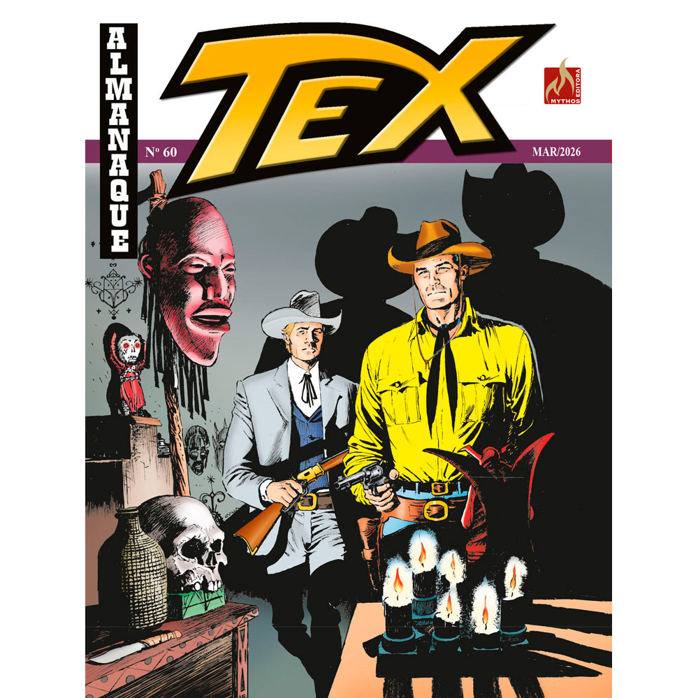 Comic - Tex almanaque nº 060 - Novo/Lacrado - Editora Mythos Editora - ISBN 9786559518029