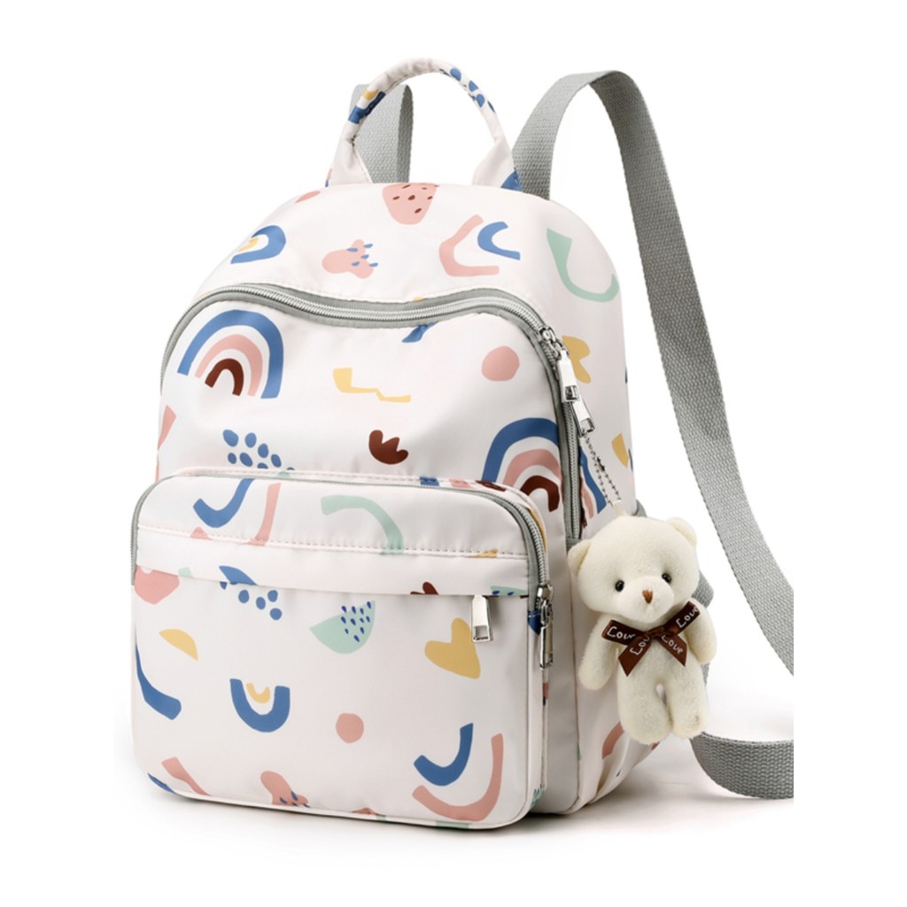 Novo estilo bolsa de mamãe multifuncional mãe bebê mãe bolsa passeio portátil ombro duplo caminhada bolsa de bebê leve a