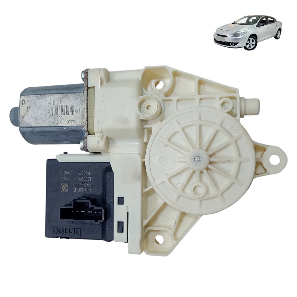 Motor Vidro Eletrico Traseiro Direito Renault Fluence 2012
