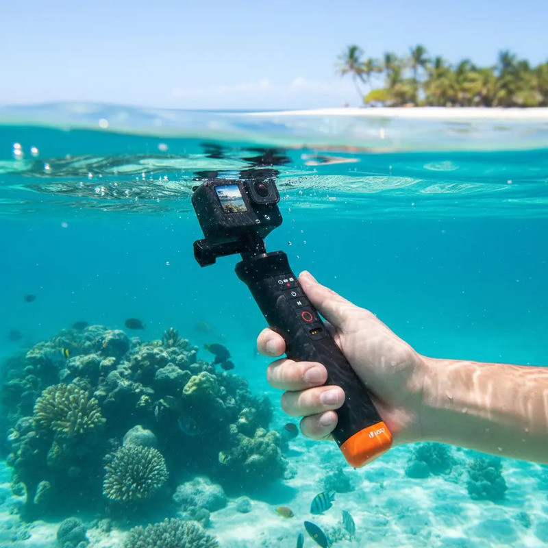 Bastão Flutuante com Controle Remoto GoPro 8/9/10/11/12/13/MAX 2 e MAX - TELESIN - Vedo 