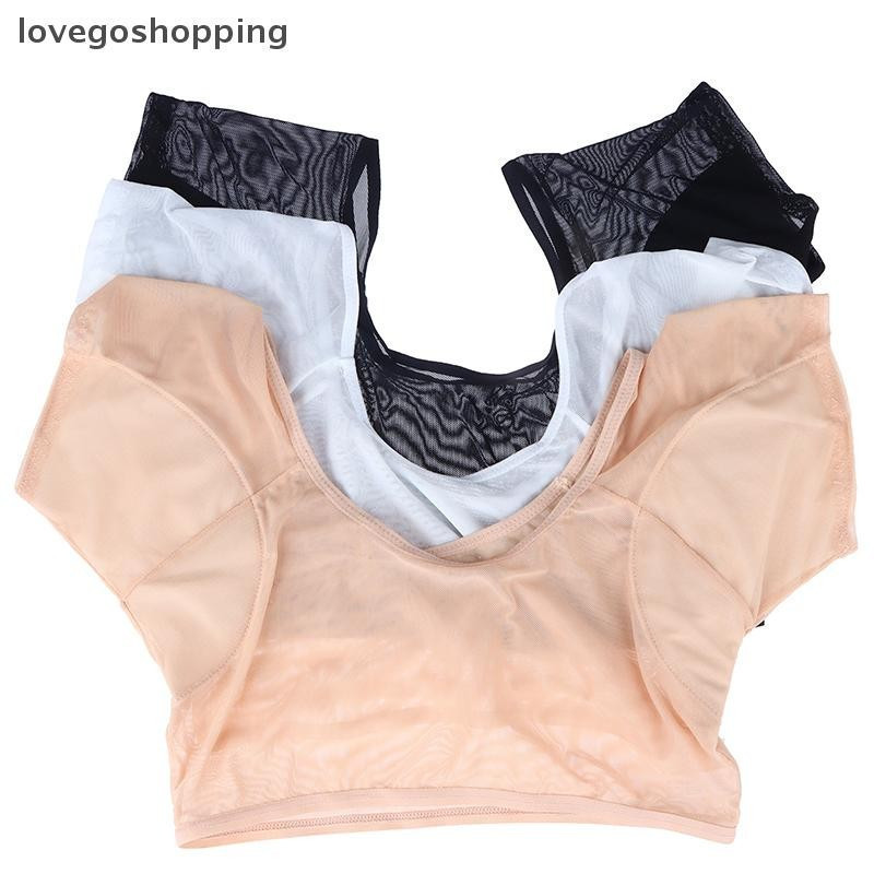 [lovego] Protetores de Suor para Axilas Femininos, Colete Antiodor, Protetores Reutilizáveis Tipo Camiseta RLPZ