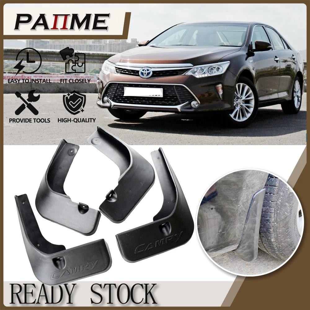 Carro Automotivo MudFlaps Para Toyota Camry 2015 2016 2017 PU060-33015 Moldado Respingo Guardas Frente Traseira Lama Ale