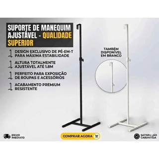 Pedestal para Manequim Design Profissional  Com Regulagem
