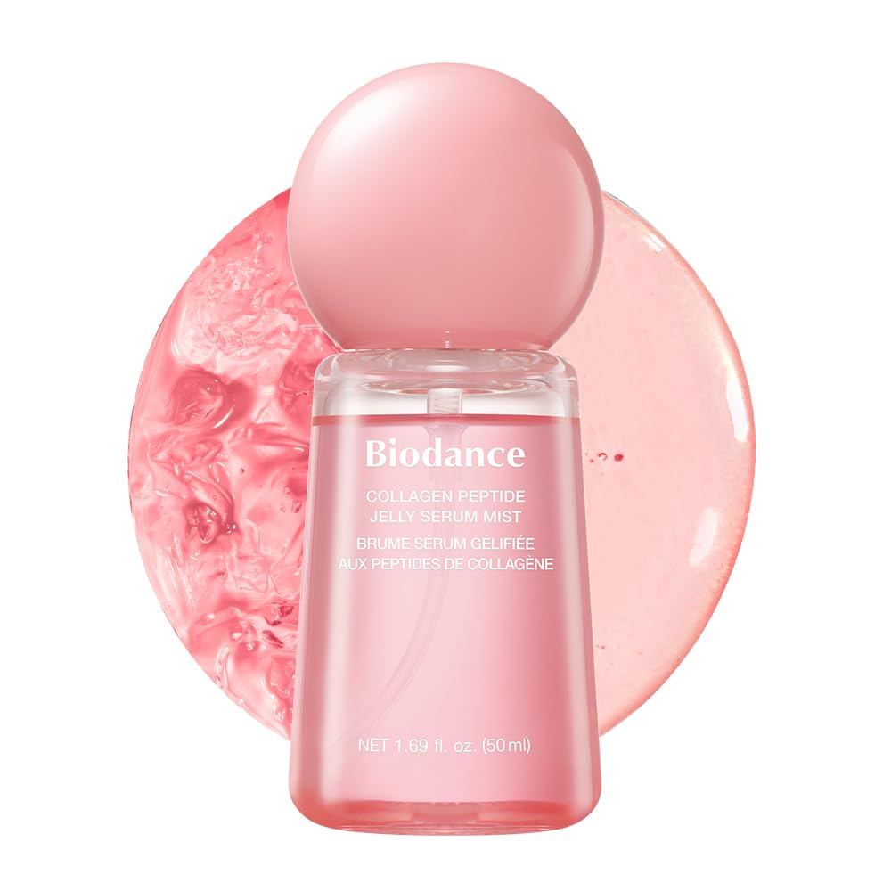 BIODANCE Colágeno Peptídeos Sérum em Gelatina, Névoa Hidratante para o Rosto, Efeito Preenchedor, Spray Facial Anti-Idad