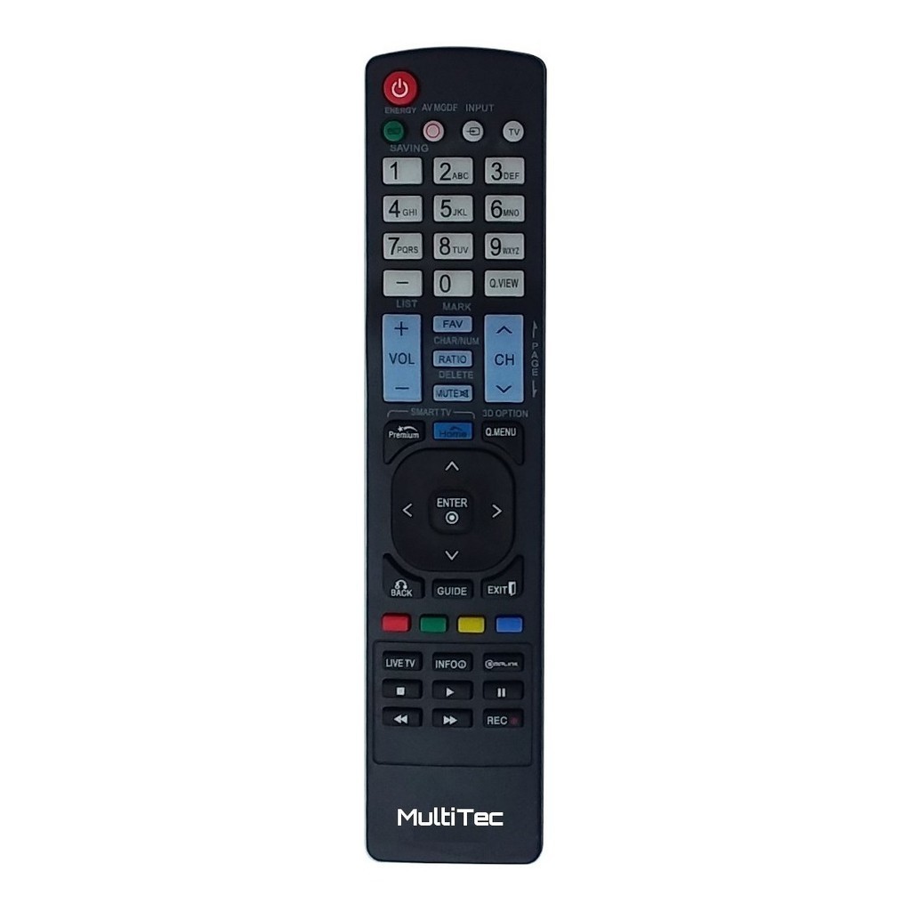 Controle Compativel Lg 55lv5500 47lv5500 Lcd Led