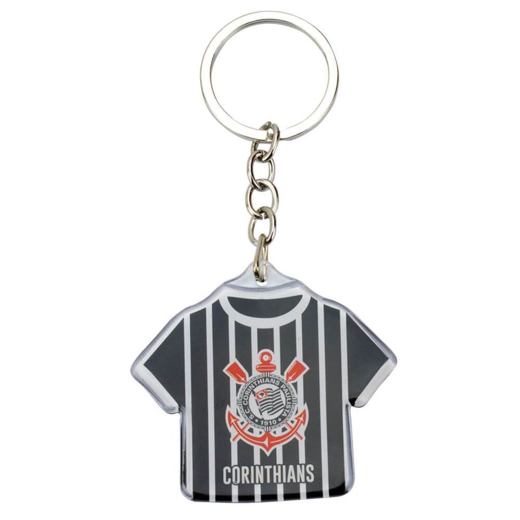 Chaveiro Camisa Futebol 5cm - Corinthians