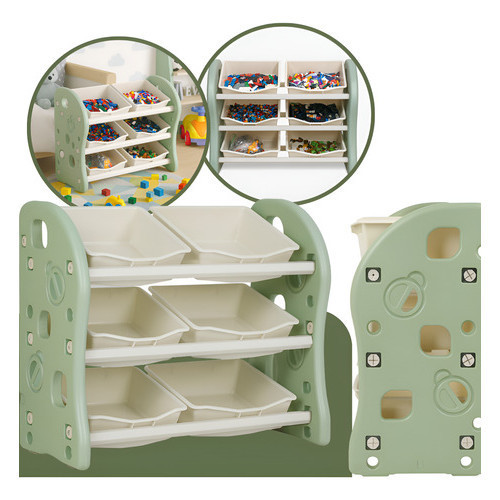 Prateleira brinquedo Estante brinquedos Organizador de brinquedos cesto para guardar brinquedo