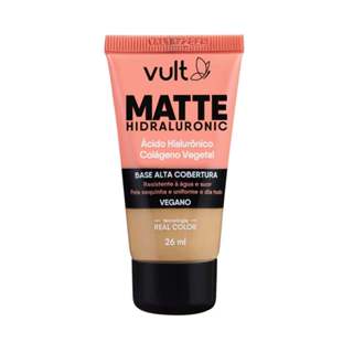 Base Matte Hidraluronic Vult Make V270 26ml em Oferta na Shopee