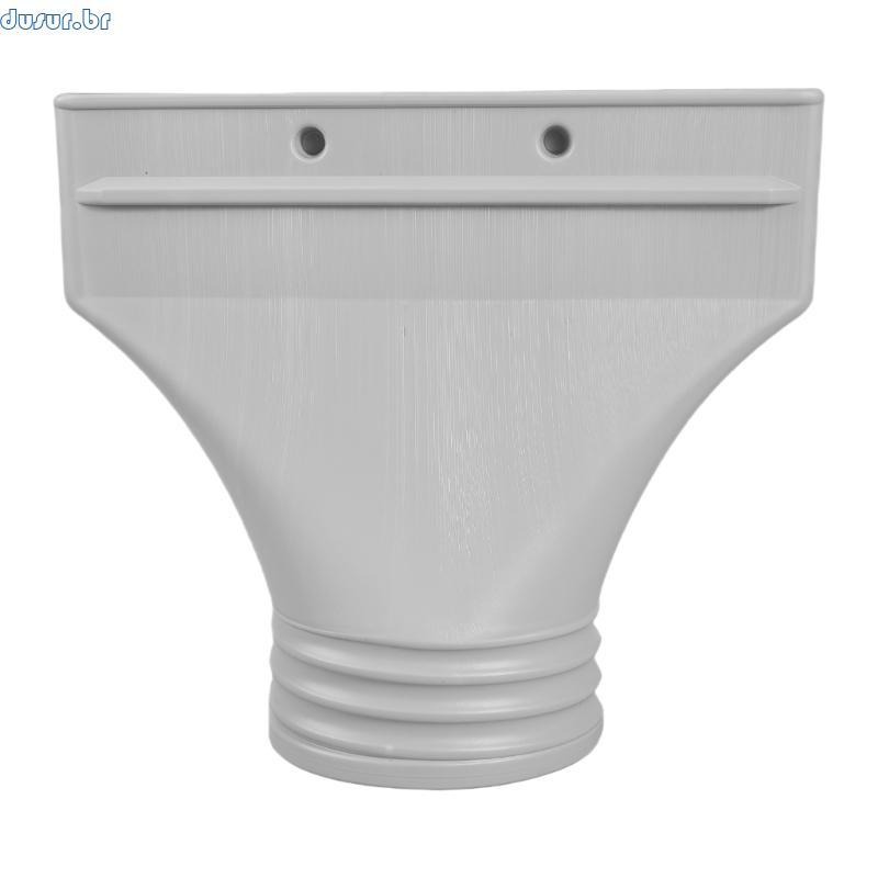 dusur9 Pequeno Adaptador Mangueira Escape ABS Ar Condicionado Ventilação Conector Saída Atualizações Para Janela A