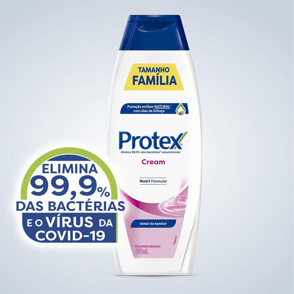 Detalhes do Sabonete Líquido Protex Cream com 650ml
