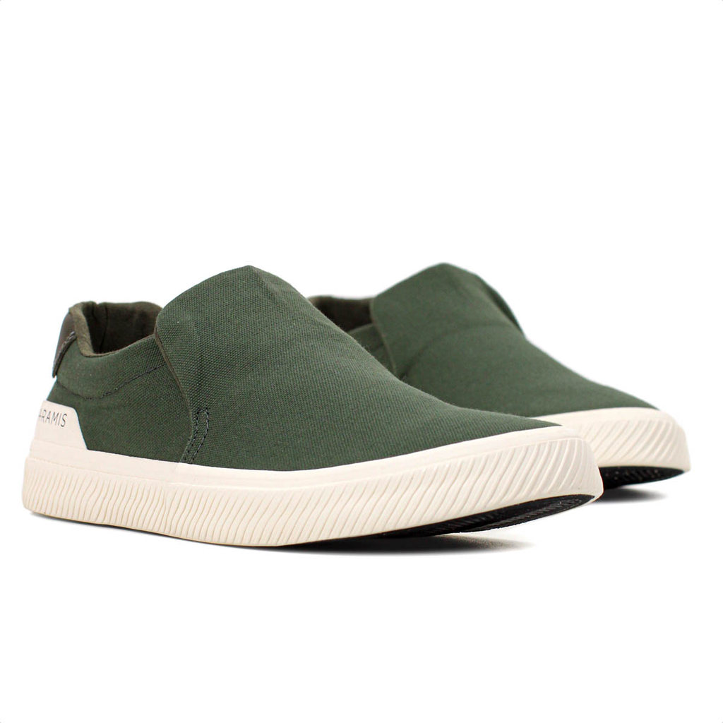 Tênis Aramis Daily Slip Canvas Verde Militar - Masculino