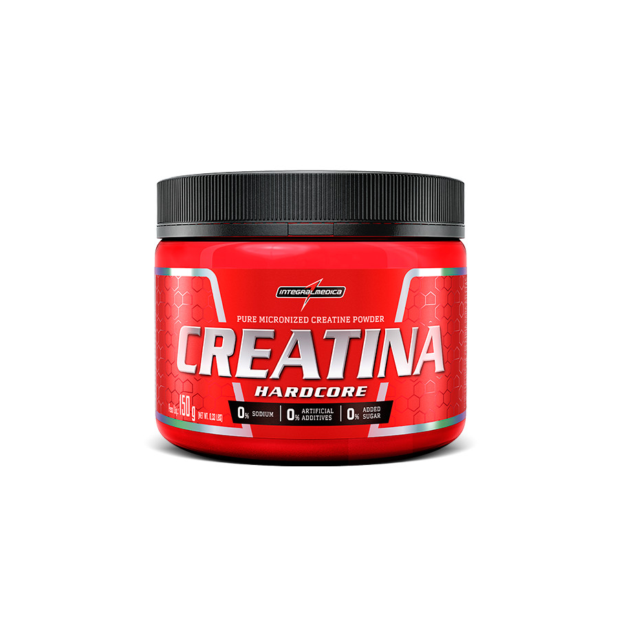 Integralmedica - Creatina em Pó Hardcore 100% Pura e Monohidratada - 150g