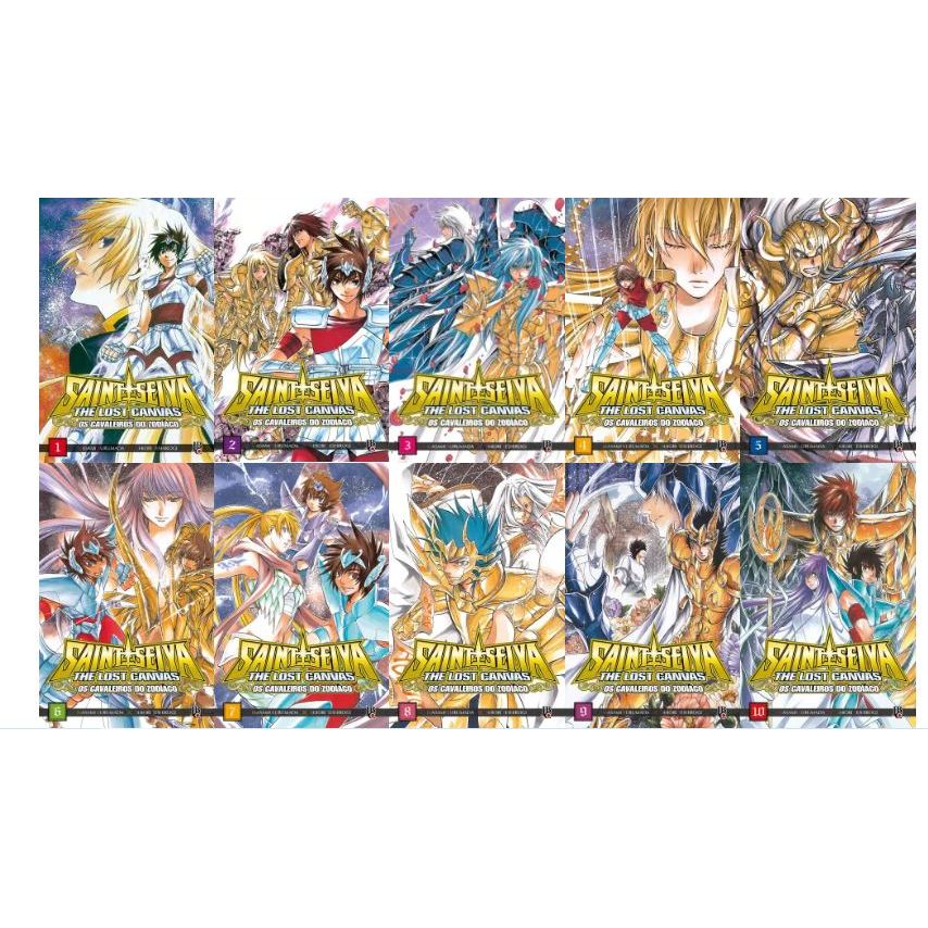 CAVALEIROS DO ZODIACO THE LOST CANVAS: CAPA PRATEADA - VENDA DE VOLUMES AVULSOS - JBC - PORTUGUES