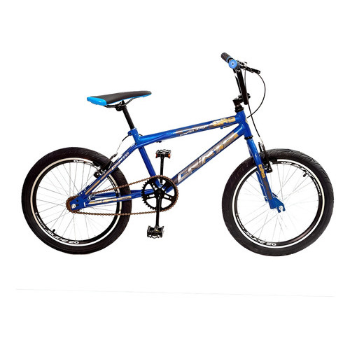 Bicicleta Aro 20 Cross Cripto Bmx Freestyle Pneu Preto Azul/Amarelo em Oferta na Shopee