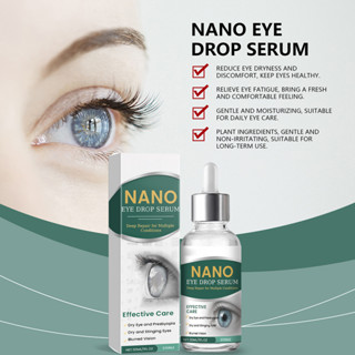 Nano Eye Drops Serum 30ml Colírio Natural Lubrificante Para Presbiopia Seca [covdes.br] em Oferta na Shopee
