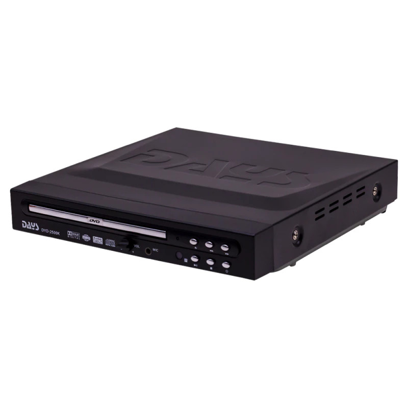 Reprodutor DVD de Mesa Days DYD-2500LK 90-260V ~ 60Hz - Preto