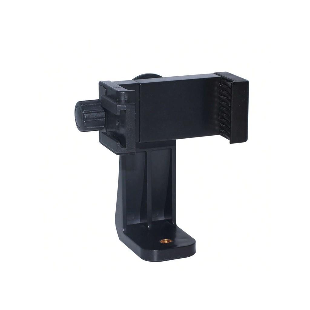 Suporte Celular Giratório 360 Trilha Flash Cold Shoe e Trava de Rosca Profissional Tripé