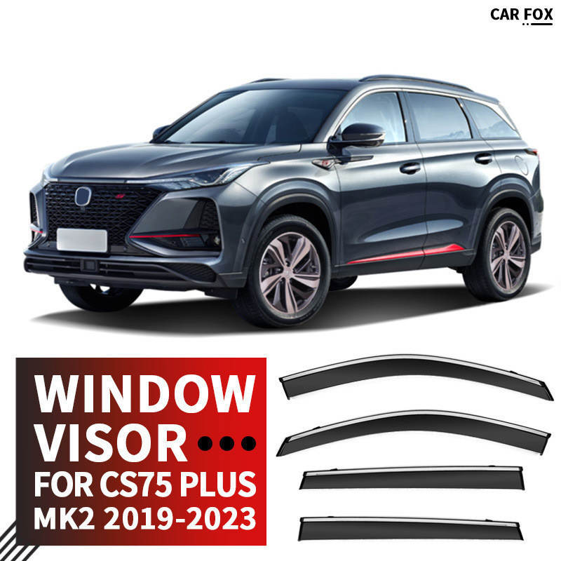 Adequado para Changan CS75PLUS Janela Chuva Guarda-sol à prova de chuva ChanganCS75Windowvisor