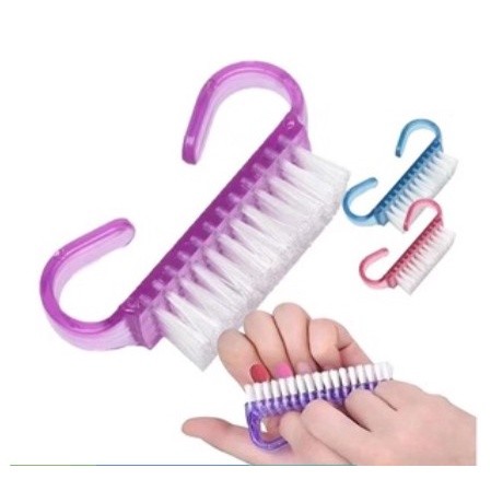 Kit 10 Mini Escovinha Pequena Chifrinho de Boi Manicure
