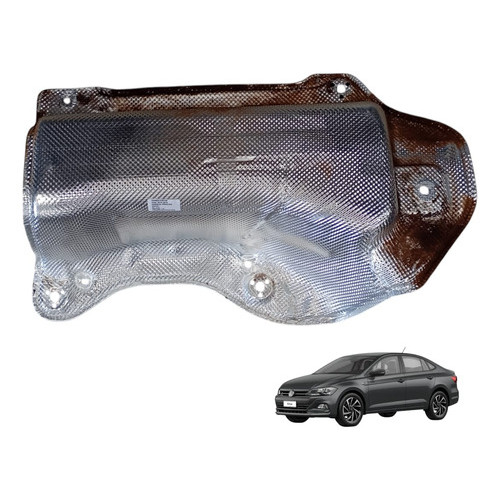 Defletor Escapamento Volkswagen Polo Virtus 2018 2019 Usado