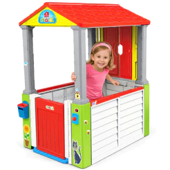 Casinha Infantil de Brinquedo para Jardim Maral Mi Casita Colorida