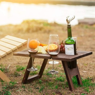 Equipamento de acampamento ao ar livre suprimentos Daquan mesa portátil mesa de acampamento dobrável Rack de piquenique 