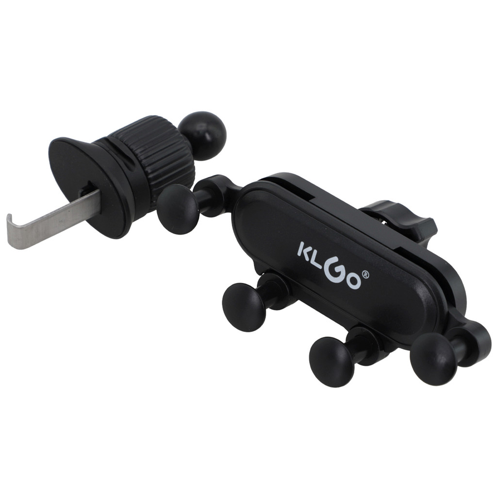 Suporte Celular Veicular Gravitacional PEI-PH31 Abertura Automática Saída Ar 360° ABS Inox
