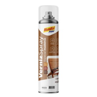 Tinta Verniz Para Madeiras Natural 400mL Mundial Prime em Oferta na Shopee