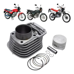 Kit Cilindro Completo Pistao Aneis Cg 125 Titan 1992 A 2001