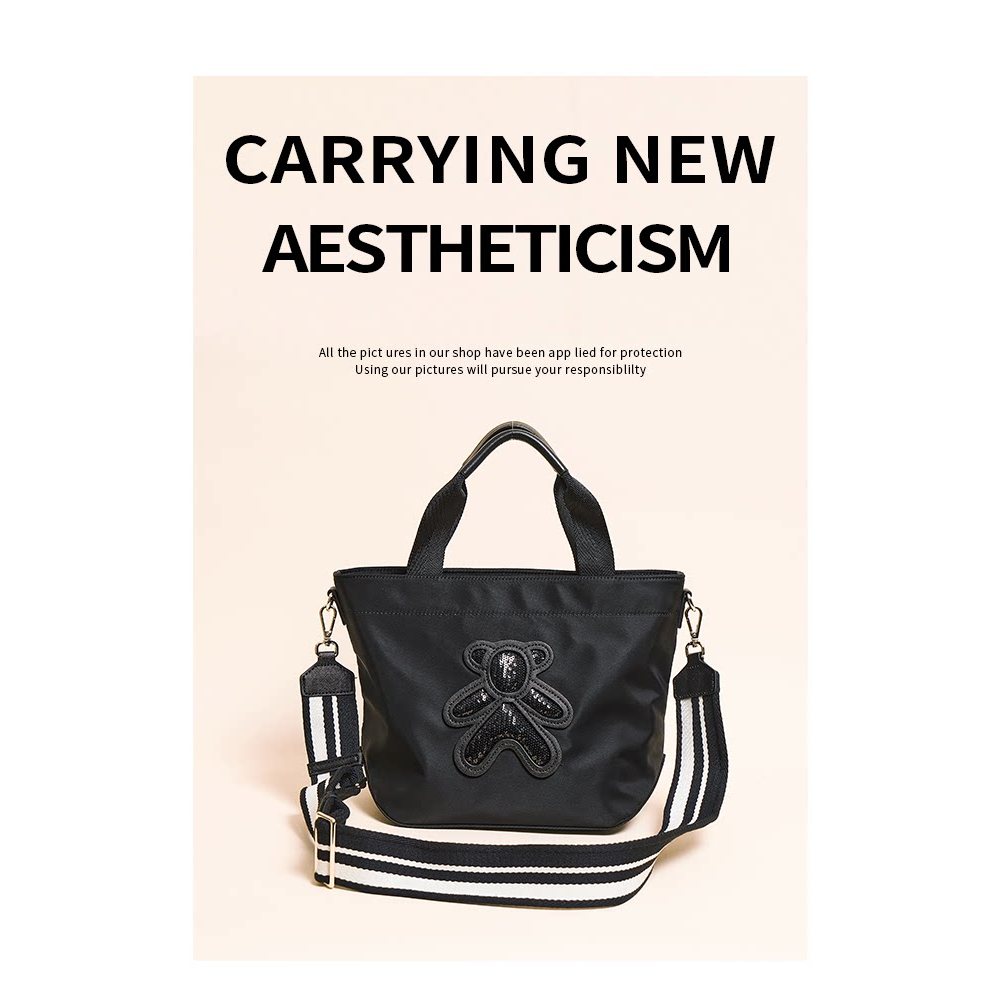 Bolsa feminina mensageiro bolsa de trabalho Commuter bolsa feminina bolsa de náilon bolsa de lona grande capacidade saco