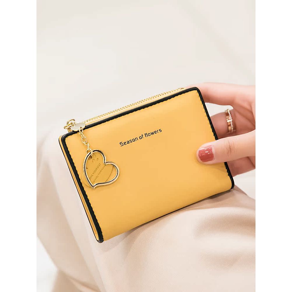 Miyin Ultra-fino carteira feminina curta versão coreana pequeno bonito 2024 novo estilo requintado simples carteira titu