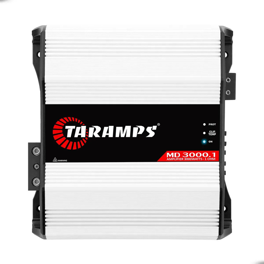Modulo Taramps MD 3000.1 1 Ohm 1 Canal 3000w RMS Automotivo Para Carro