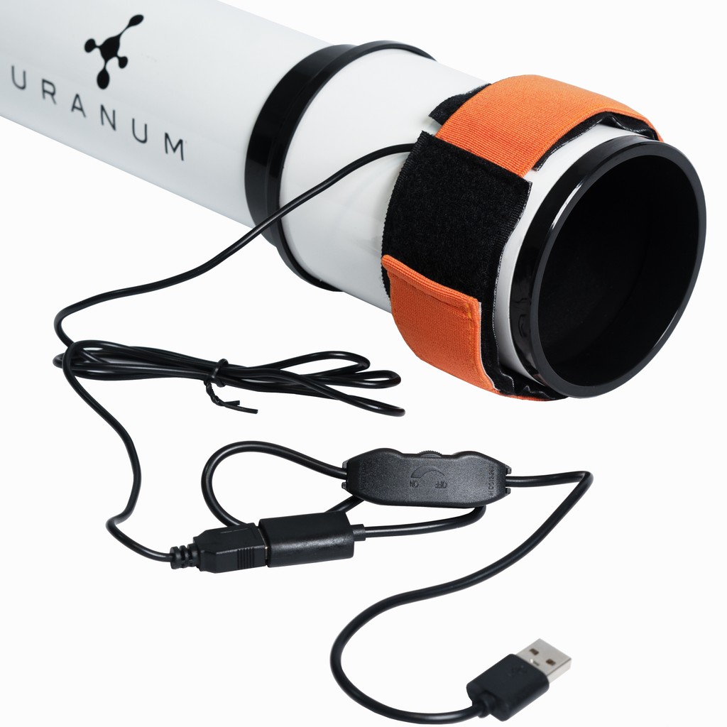 Faixa Aquecedor Anti Orvalho USB Uranum Para Telescópio Evita Umidade Embaçamento Lentes Astronomia