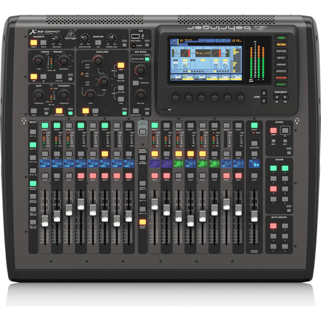 Mesa Digital Behringer X32 Compact Profissional Usb Igreja