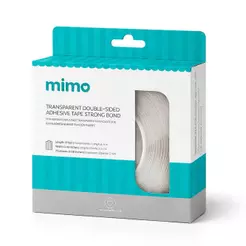 Fita Adesiva Dupla Face Transparente Fixa Forte Mimo - 4 metros