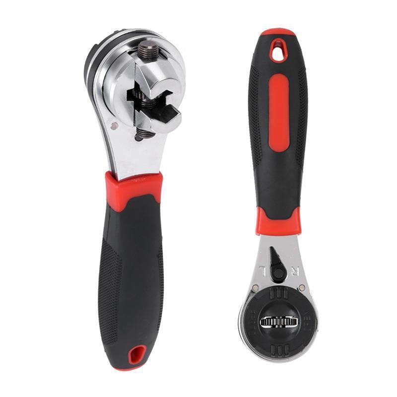 Chave de catraca ajustável de 6-22MM, multifuncional, ajustável, chave aberta, ferramenta Manual