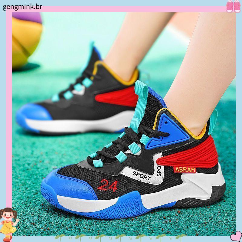 kit tênis infantil masculino tênis infantil masculino Sapatos para meninos 2024 Novos tênis de basquete para crianças