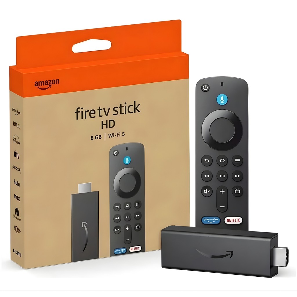 Amazon Alexa Tv Stick Hd Fire Ultima Geração Cor Preto