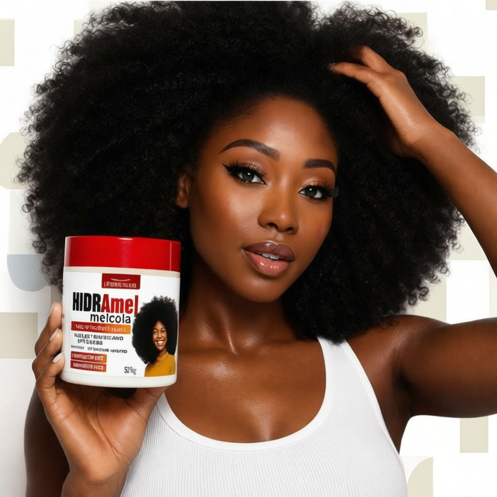 HIDRAmel MelCola Finalizador 500g – Cachos Definidos 72h, Fitagem Perfeita, Hidratação com Mel