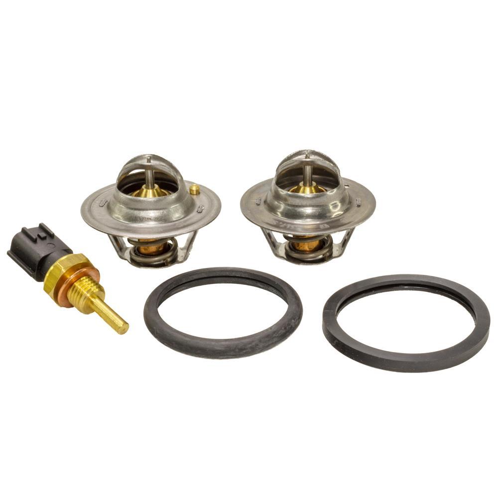 Kit Válvula Termostática + Plug Temperatura Fluence Sentra 2.0 Livina Tiida 1.8 Xtrail 2.0 2.5 16V