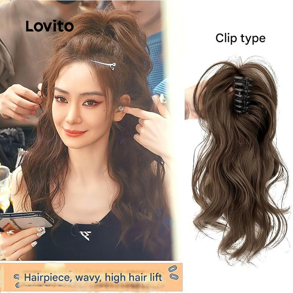 Lovito Perucas Portáteis LCS31A369 em Oferta na Shopee