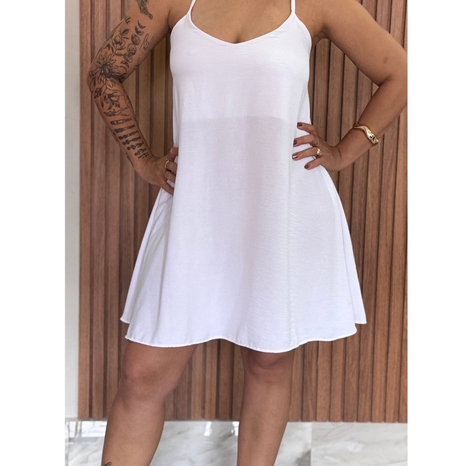 Vestido Feminino Soltinho Alça Fina | P ao GG | Leve, Confortável e Elegante | Várias Cores Carnaval em Oferta na Shopee